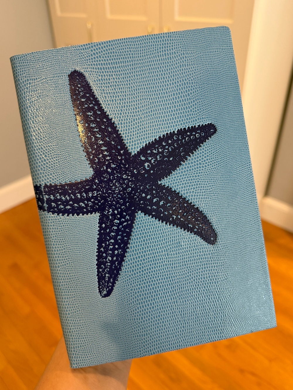 Sloane Stationery Hardcover Journal Starfish Ocean Theme